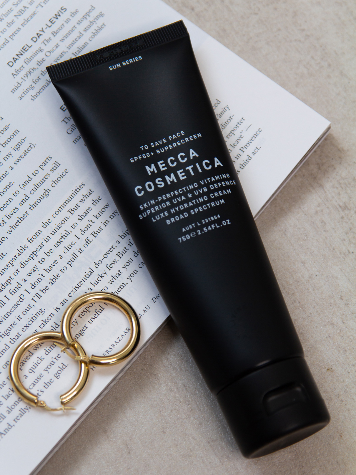 mecca to save face spf 50 ingredients